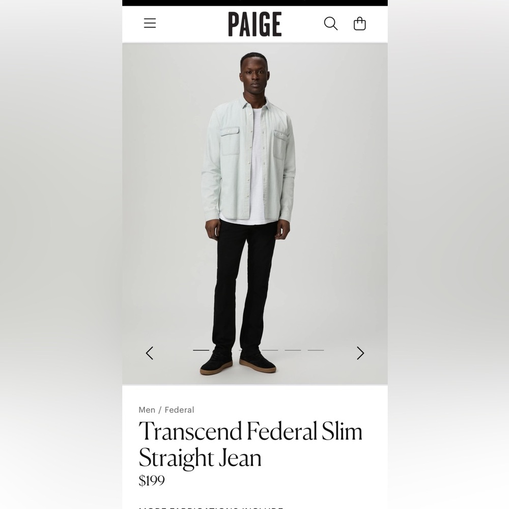 Men’s Paige Jeans